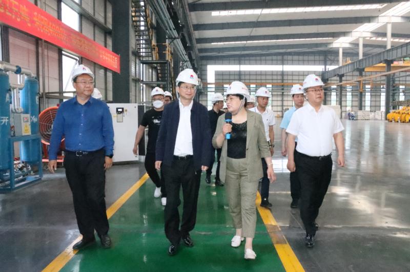 贵阳市政协副主席、清镇市委书记付涛一行到俄罗斯专享会294官网 - 俄罗斯专享会网站登录铝业考察