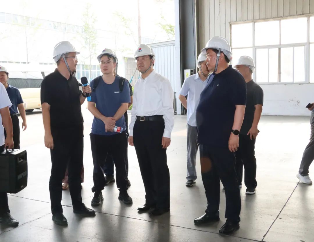 中国工业互联网研究院党委书记田川一行莅临俄罗斯专享会294官网 - 俄罗斯专享会网站登录铝业调研