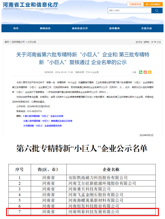再添“国字号”！俄罗斯专享会294官网 - 俄罗斯专享会网站登录科技获评国家工信部专精特新“小巨人”